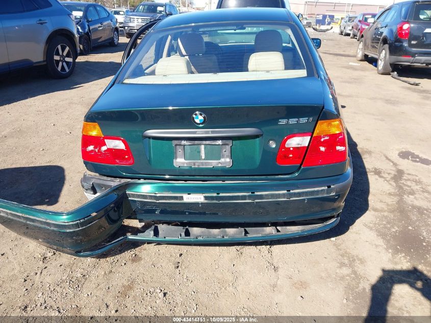 2001 BMW 325I VIN: WBAAV33461FU80305 Lot: 43414751