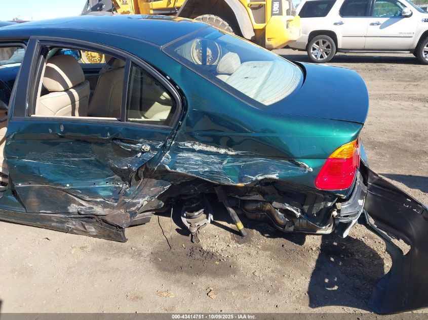 2001 BMW 325I VIN: WBAAV33461FU80305 Lot: 43414751