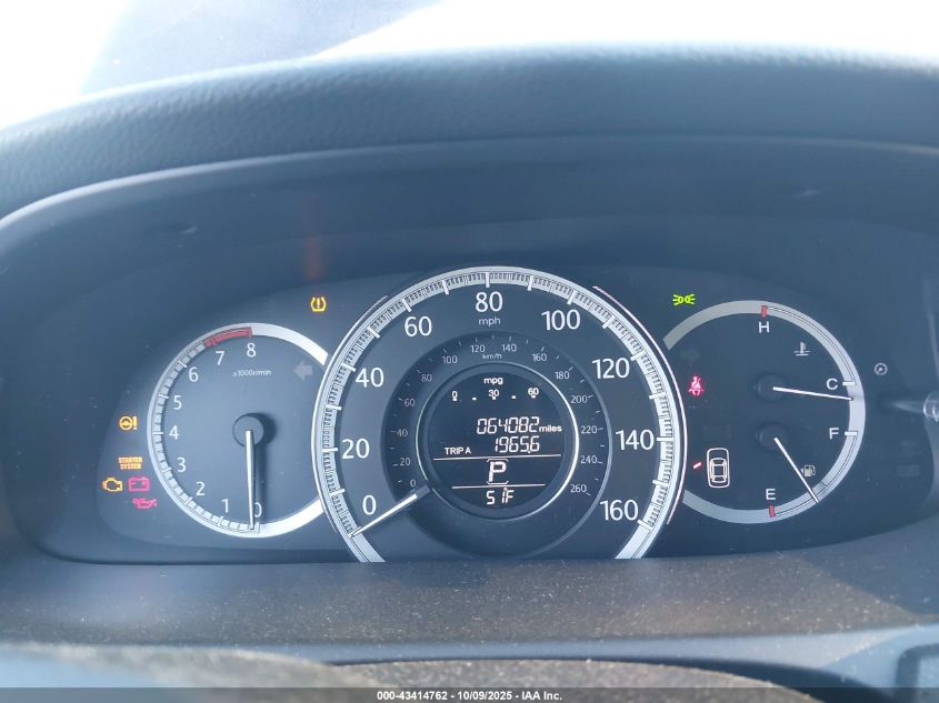 2013 Honda Accord Ex-L VIN: 1HGCR2F82DA173743 Lot: 43414762