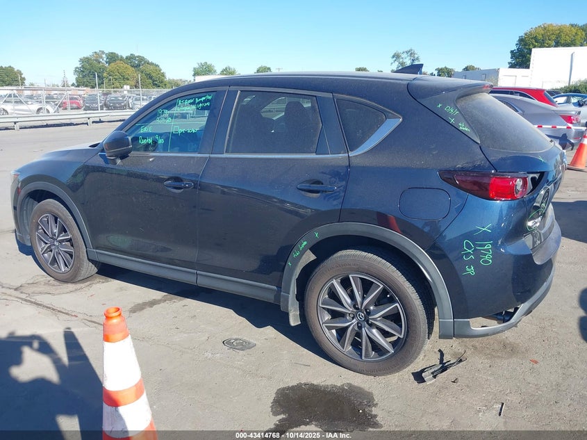 2018 Mazda Cx-5 2.5 Touring Blue Lot 111043414768 Vin JM3KFBCM9J0398352