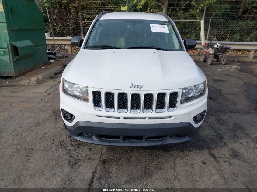 2017 Jeep Compass Sport Fwd VIN: 1C4NJCBA0HD123487 Lot: 43414806