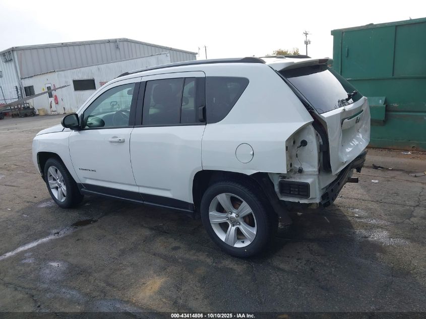 2017 Jeep Compass Sport Fwd VIN: 1C4NJCBA0HD123487 Lot: 43414806