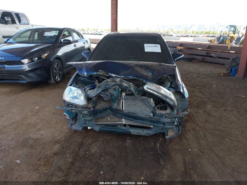 1997 Honda Civic Ex VIN: 2HGEJ8647VH587992 Lot: 43414809