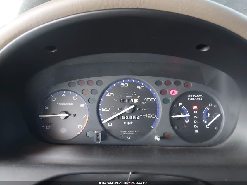 1997 Honda Civic Ex VIN: 2HGEJ8647VH587992 Lot: 43414809