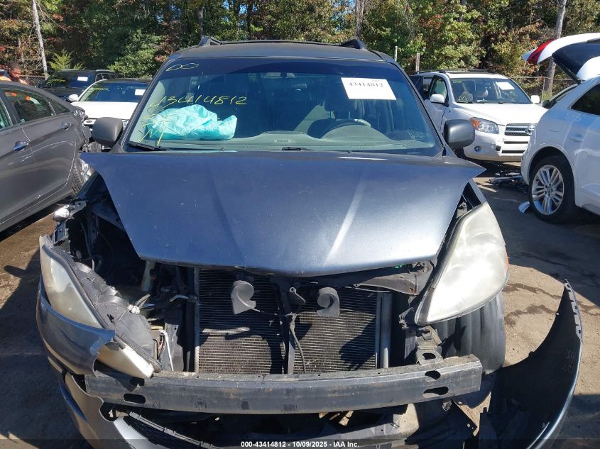 2010 Toyota Sienna Ce VIN: 5TDKK4CC9AS306225 Lot: 43414812