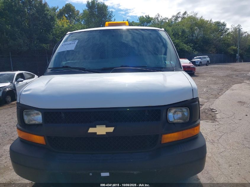 2016 Chevrolet Express 2500 Work Van VIN: 1GCWGAFF3G1235603 Lot: 43414815
