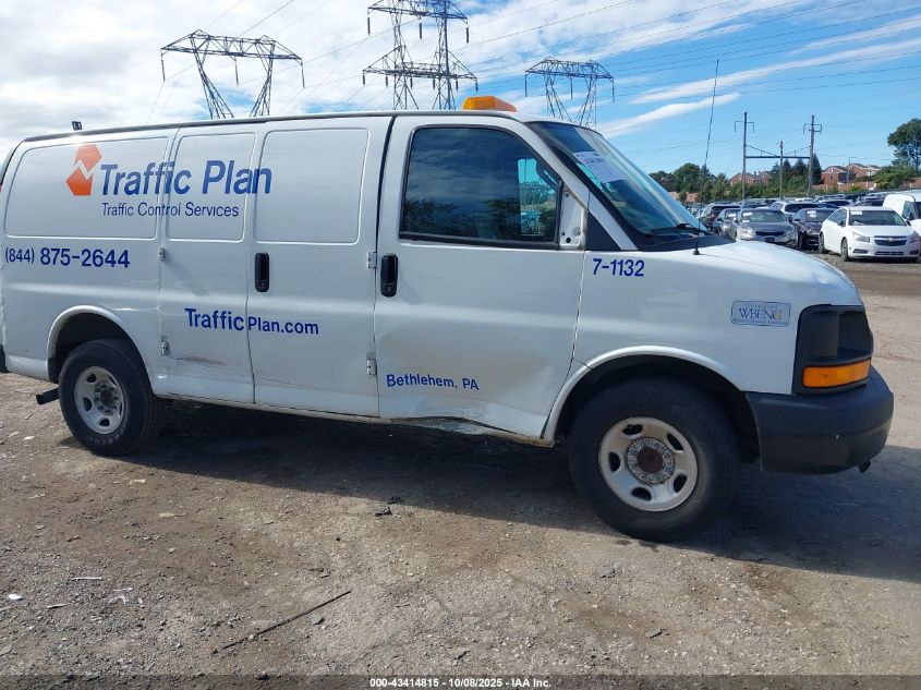 2016 Chevrolet Express 2500 Work Van VIN: 1GCWGAFF3G1235603 Lot: 43414815