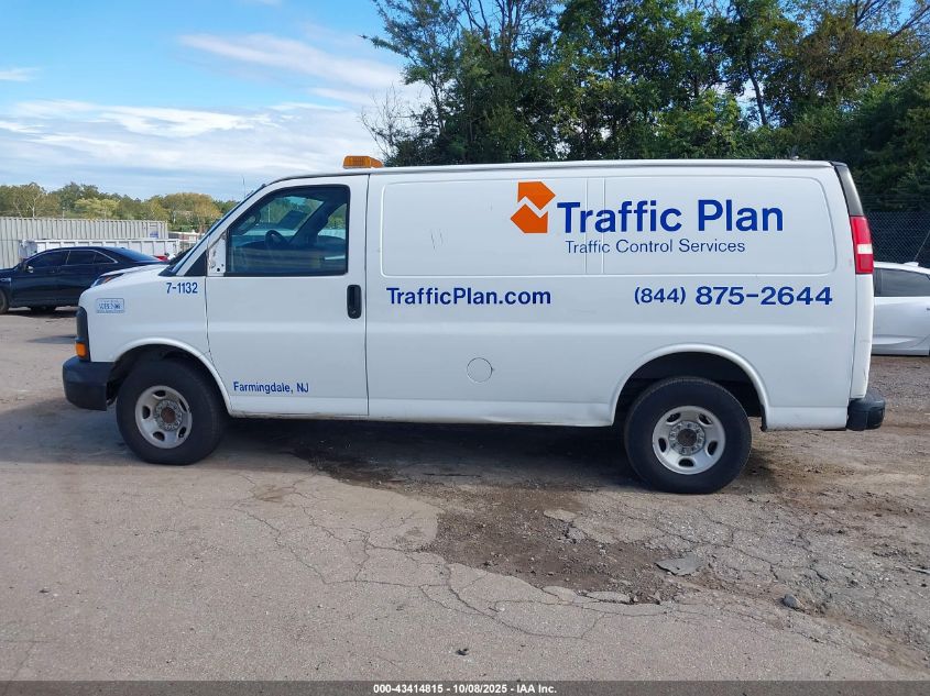 2016 Chevrolet Express 2500 Work Van VIN: 1GCWGAFF3G1235603 Lot: 43414815