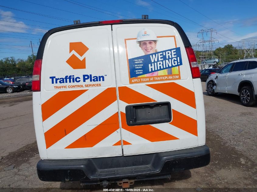 2016 Chevrolet Express 2500 Work Van VIN: 1GCWGAFF3G1235603 Lot: 43414815