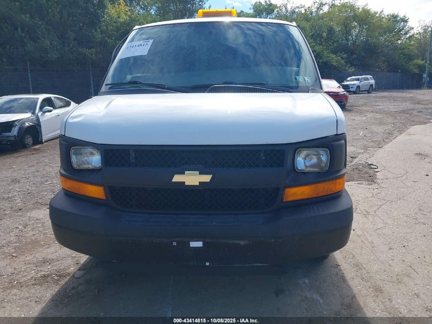 2016 Chevrolet Express 2500 Work Van VIN: 1GCWGAFF3G1235603 Lot: 43414815