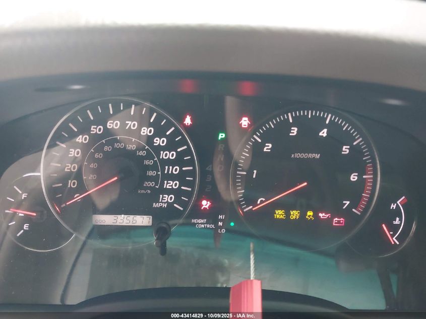 2005 Lexus Gx 470 VIN: JTJBT20X550076939 Lot: 43414829