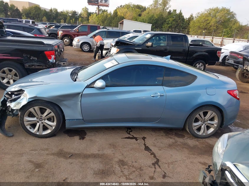 2012 Hyundai Genesis 2.0T Premium VIN: KMHHT6KD5CU068770 Lot: 43414843