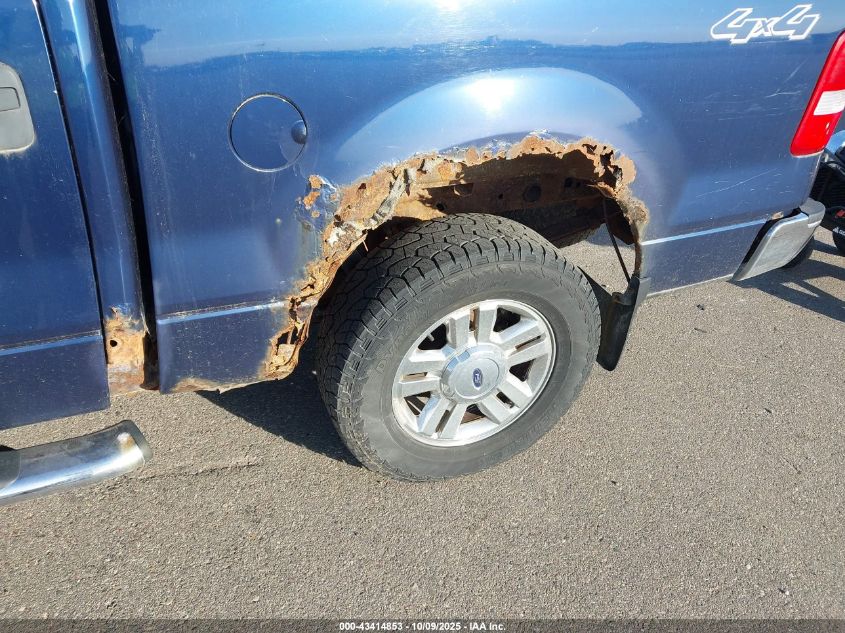 2008 Ford F-150 Xlt VIN: 1FTPW14VX8FB19028 Lot: 43414853