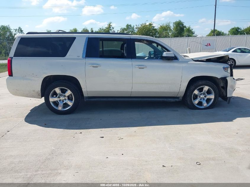 2015 Chevrolet Suburban 1500 Lt VIN: 1GNSCJKC5FR657837 Lot: 43414855