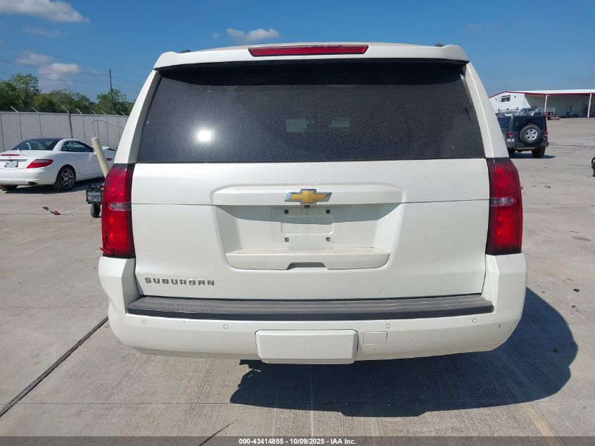 2015 Chevrolet Suburban 1500 Lt VIN: 1GNSCJKC5FR657837 Lot: 43414855