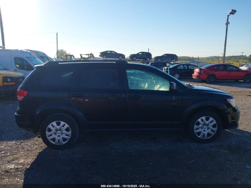 2017 Dodge Journey Se VIN: 3C4PDCAB0HT558594 Lot: 43414866
