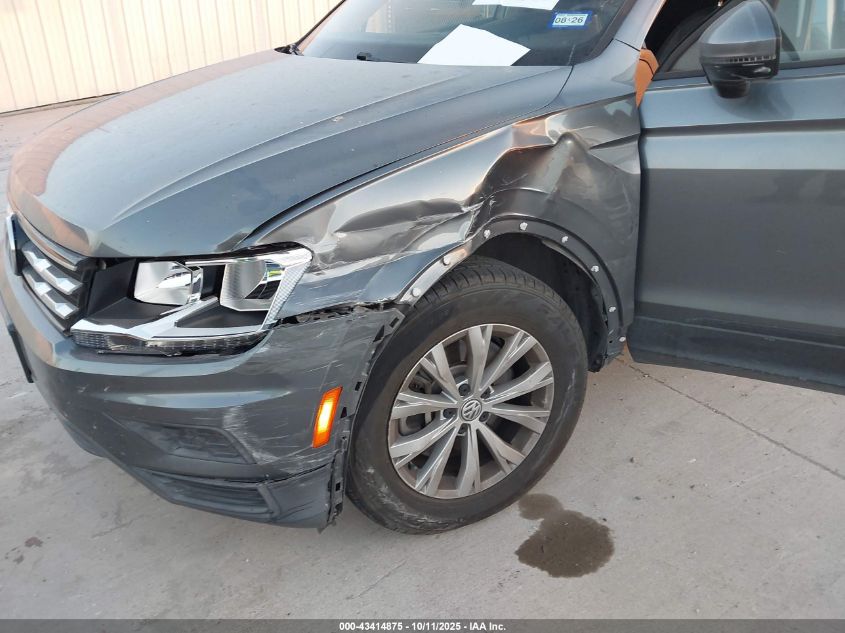 2019 Volkswagen Tiguan 2.0T S VIN: 3VV1B7AX0KM062017 Lot: 43414875