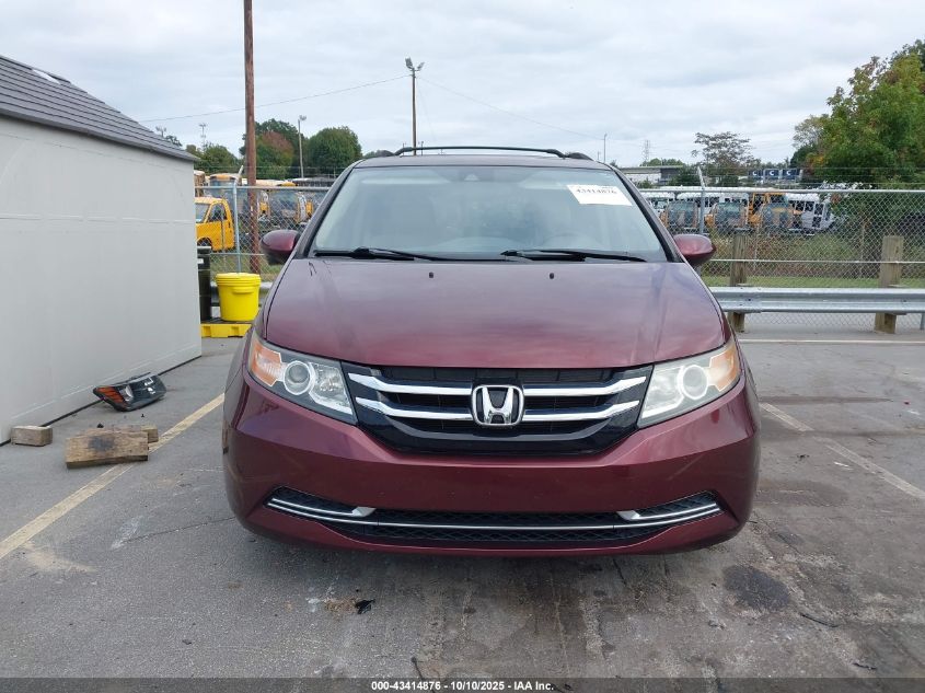 2016 Honda Odyssey Ex-L VIN: 5FNRL5H67GB023906 Lot: 43414876