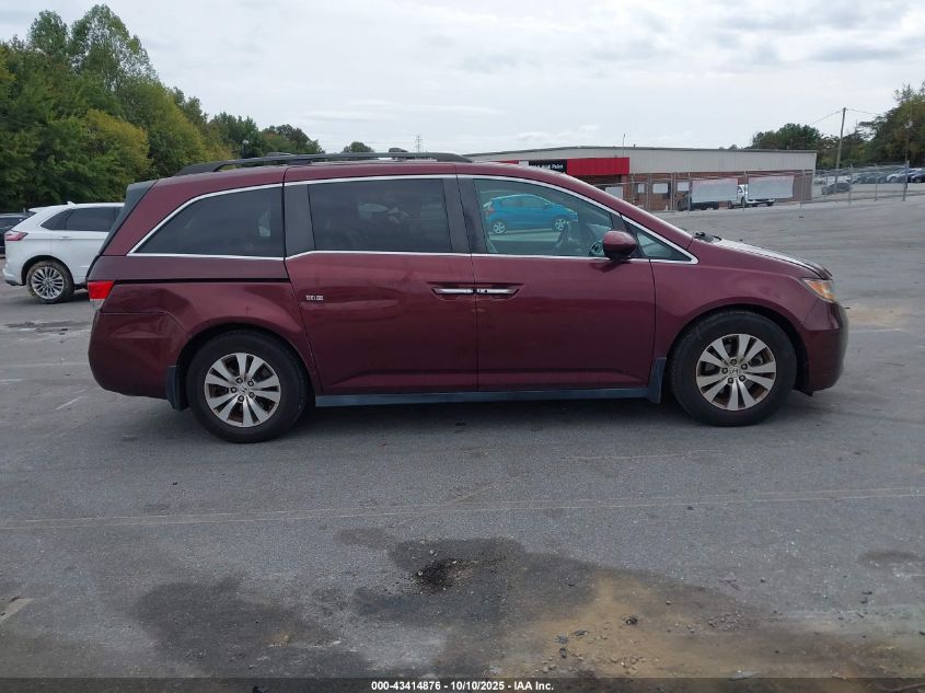 2016 Honda Odyssey Ex-L VIN: 5FNRL5H67GB023906 Lot: 43414876