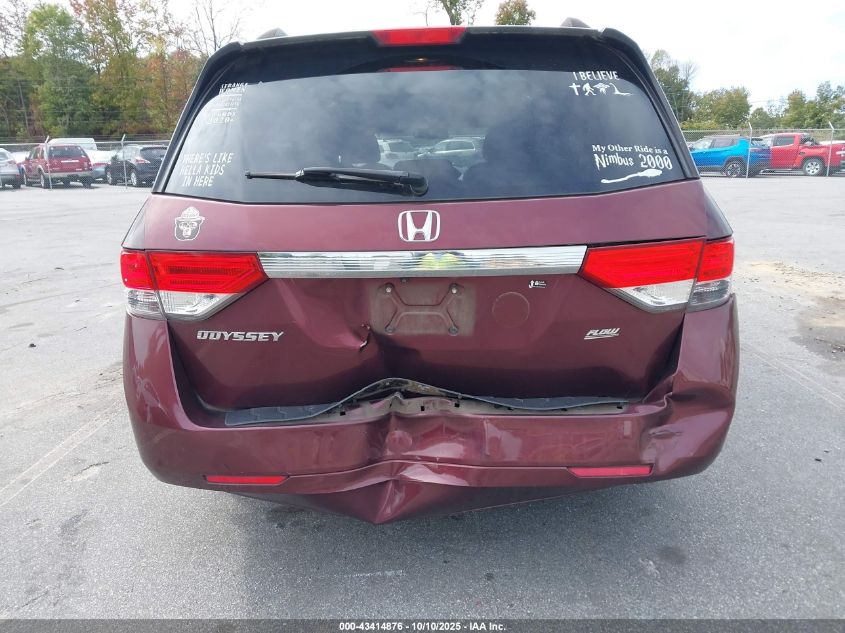 2016 Honda Odyssey Ex-L VIN: 5FNRL5H67GB023906 Lot: 43414876