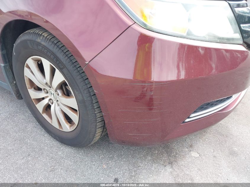 2016 Honda Odyssey Ex-L VIN: 5FNRL5H67GB023906 Lot: 43414876