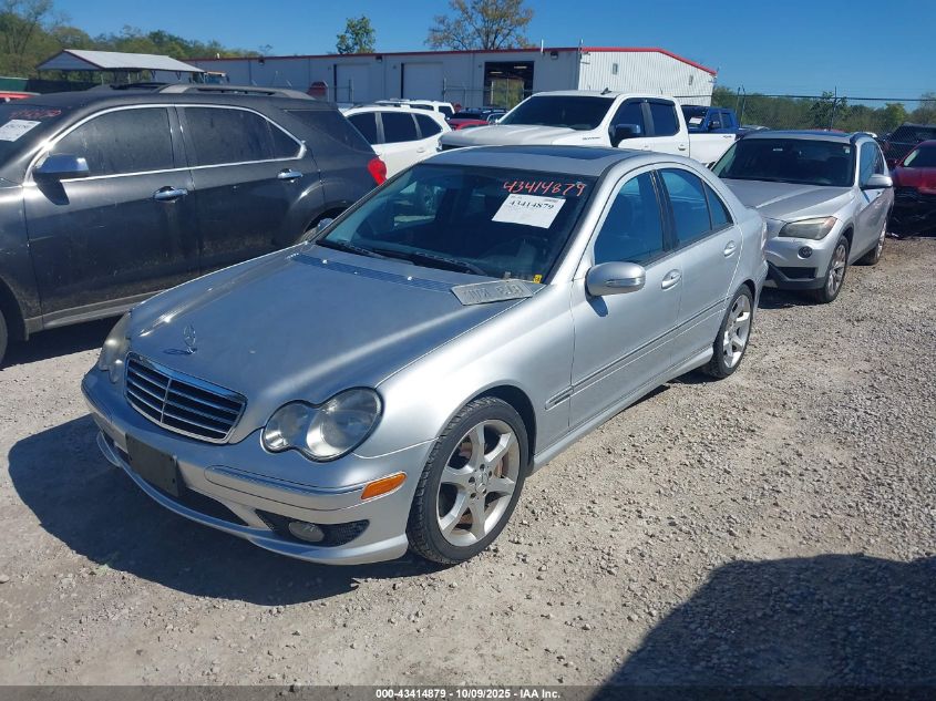 2007 Mercedes-Benz C 230 Sport VIN: WDBRF52H37F924458 Lot: 43414879