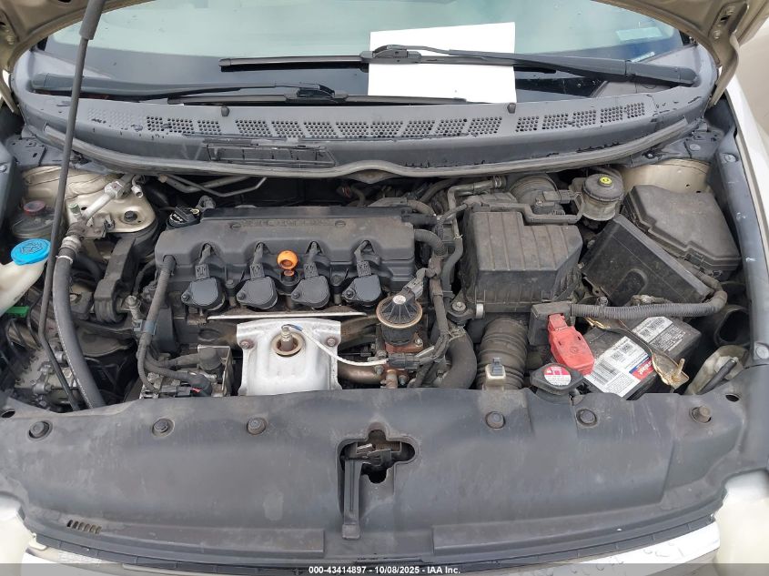 2008 Honda Civic Lx VIN: 1HGFA16518L046500 Lot: 43414897