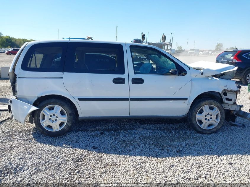 2008 Chevrolet Uplander Ls VIN: 1GNDU23198D139321 Lot: 43414916