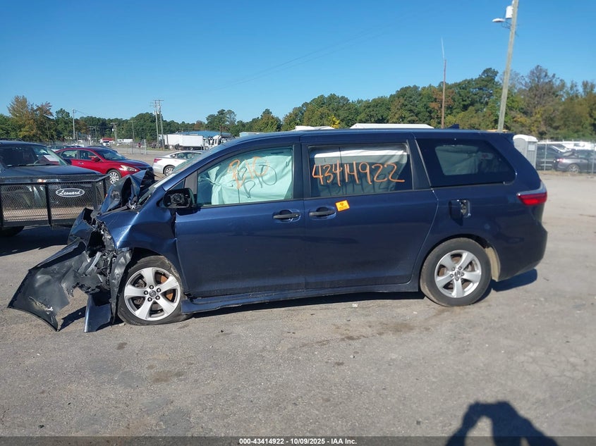 2019 TOYOTA SIENNA L 7 PASSENGER 5TDZZ3DC6KS017128