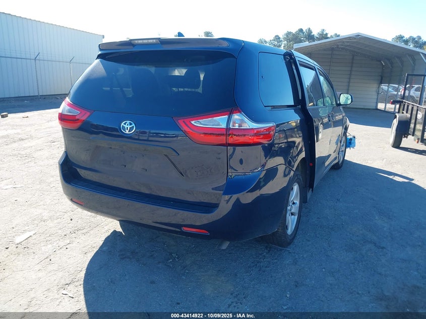 2019 TOYOTA SIENNA L 7 PASSENGER 5TDZZ3DC6KS017128