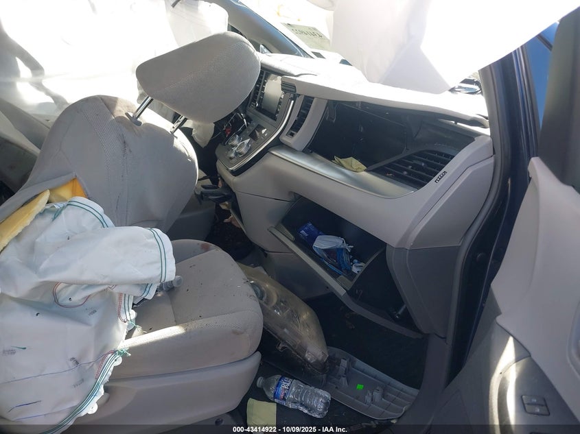 2019 TOYOTA SIENNA L 7 PASSENGER 5TDZZ3DC6KS017128