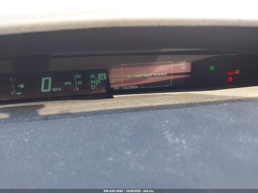 2011 Toyota Prius Three VIN: JTDKN3DU4B0263944 Lot: 43414940