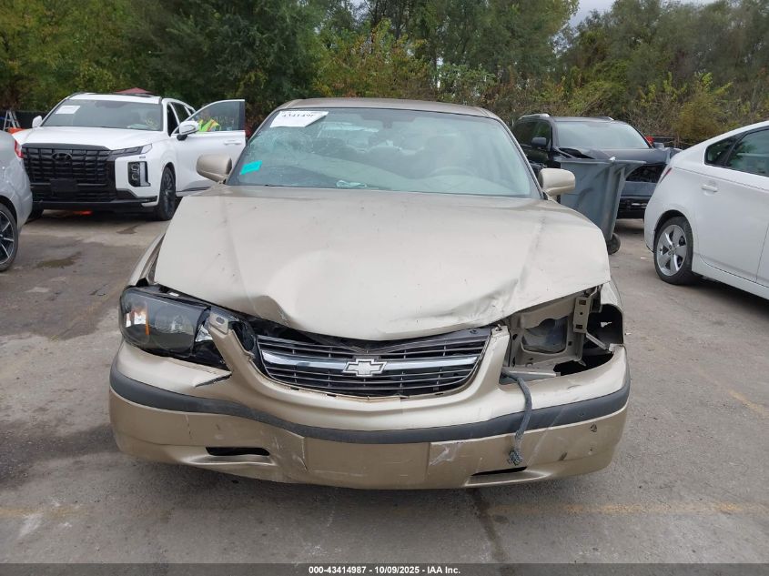 2005 Chevrolet Impala VIN: 2G1WF52E559320905 Lot: 43414987