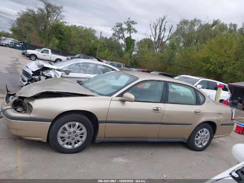 2005 Chevrolet Impala VIN: 2G1WF52E559320905 Lot: 43414987