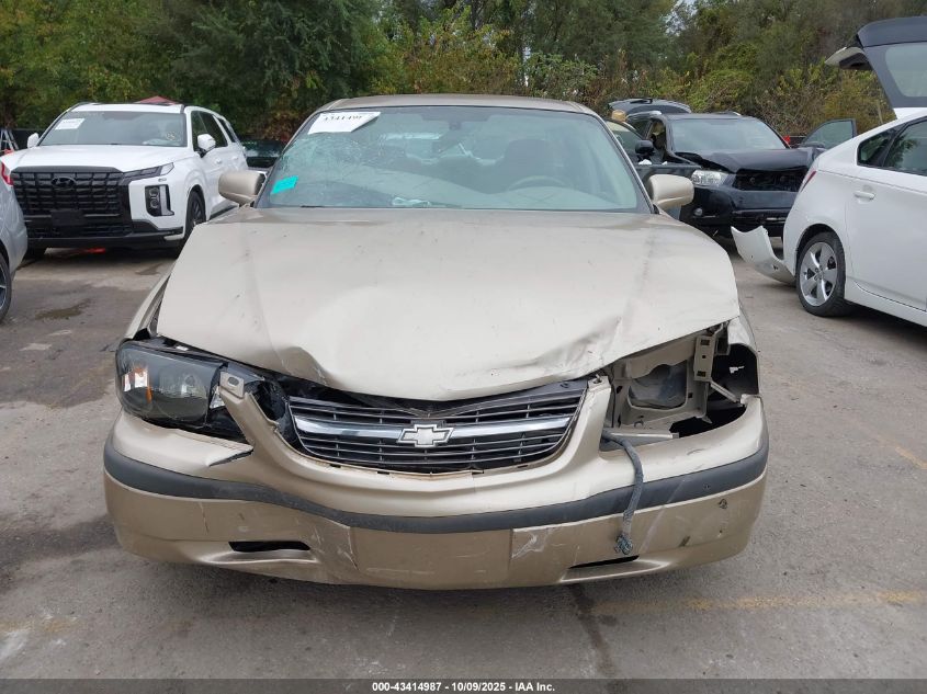 2005 Chevrolet Impala VIN: 2G1WF52E559320905 Lot: 43414987