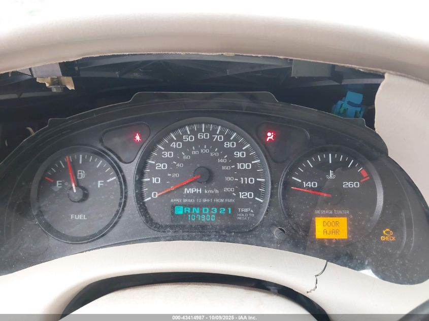 2005 Chevrolet Impala VIN: 2G1WF52E559320905 Lot: 43414987