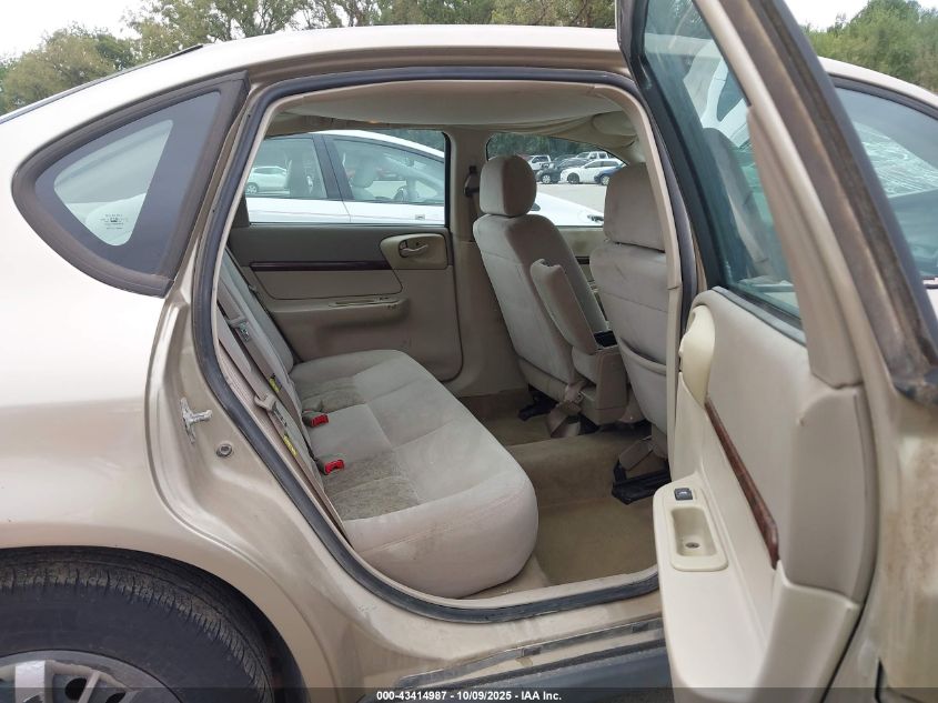 2005 Chevrolet Impala VIN: 2G1WF52E559320905 Lot: 43414987