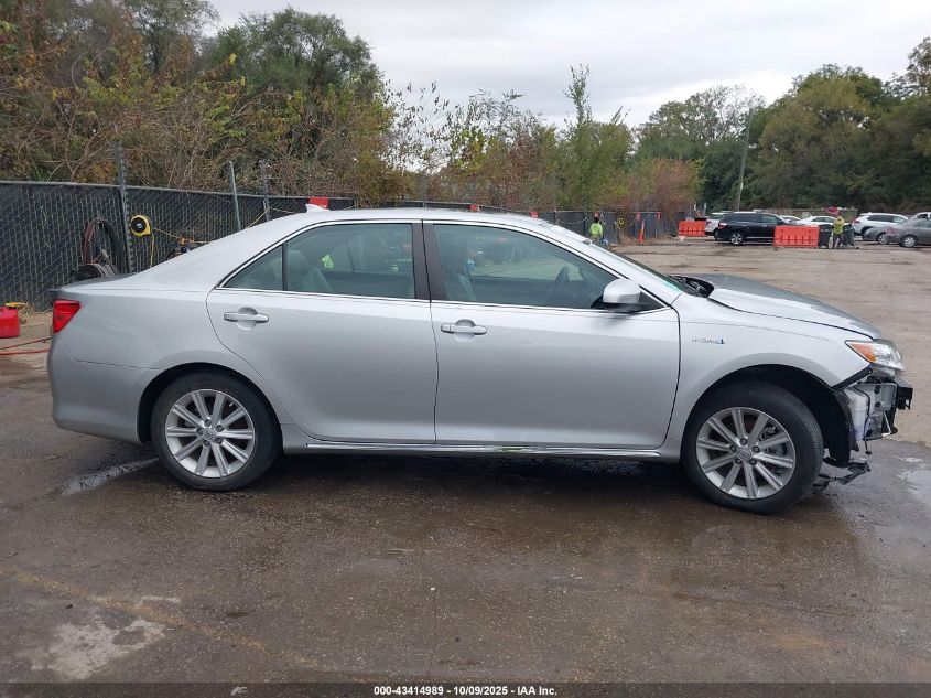 2013 Toyota Camry Hybrid Xle VIN: 4T1BD1FK2DU069763 Lot: 43414989