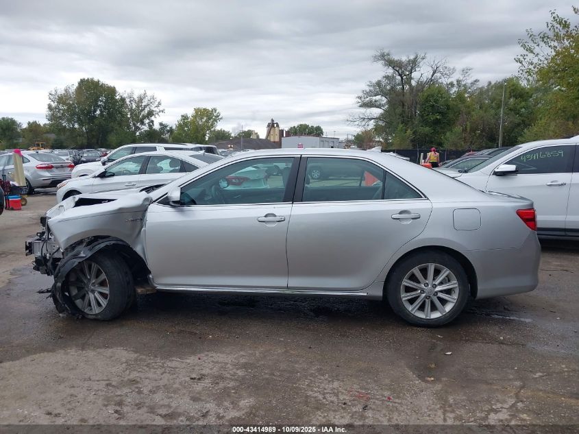 2013 Toyota Camry Hybrid Xle VIN: 4T1BD1FK2DU069763 Lot: 43414989