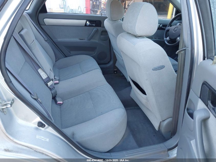 2008 Suzuki Forenza Convenience/Popular VIN: KL5JD56Z98K850095 Lot: 43415000