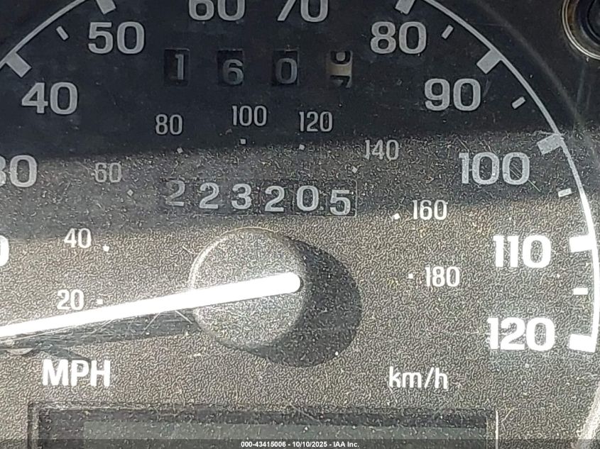 1997 Ford Ranger Xl/Xlt VIN: 1FTCR14AXVTA48557 Lot: 43415006