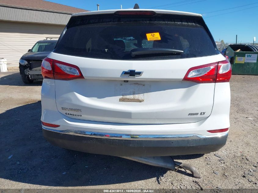 2018 Chevrolet Equinox Lt VIN: 2GNAXSEV3J6281582 Lot: 43415013