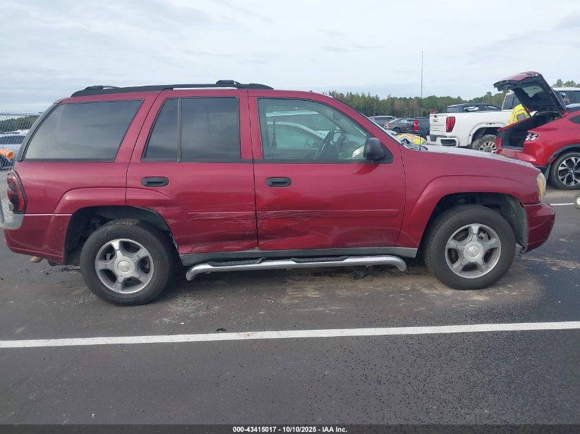 2007 Chevrolet Trailblazer Ls VIN: 1GNDS13S672198488 Lot: 43415017