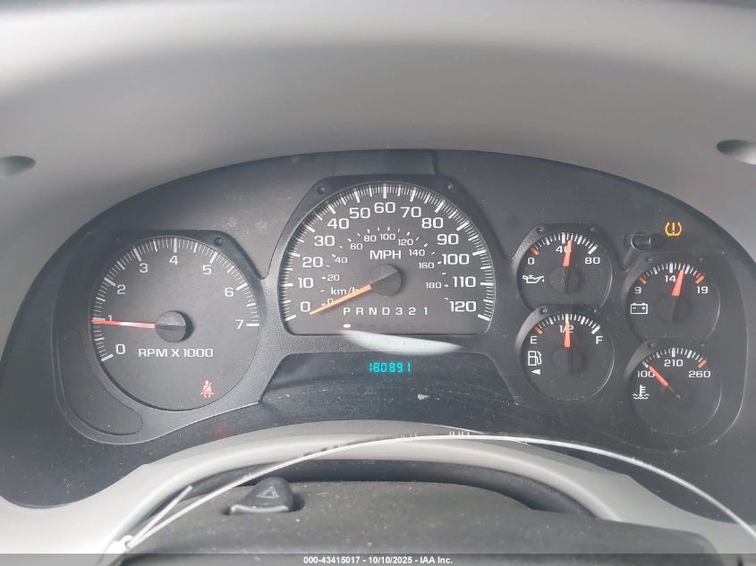 2007 Chevrolet Trailblazer Ls VIN: 1GNDS13S672198488 Lot: 43415017