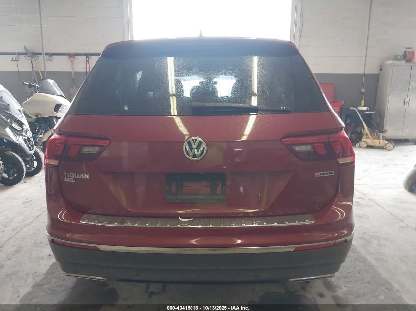 2019 Volkswagen Tiguan 2.0T Sel Premium/2.0T Sel Premium R-Line VIN: 3VV4B7AX2KM180034 Lot: 43415018