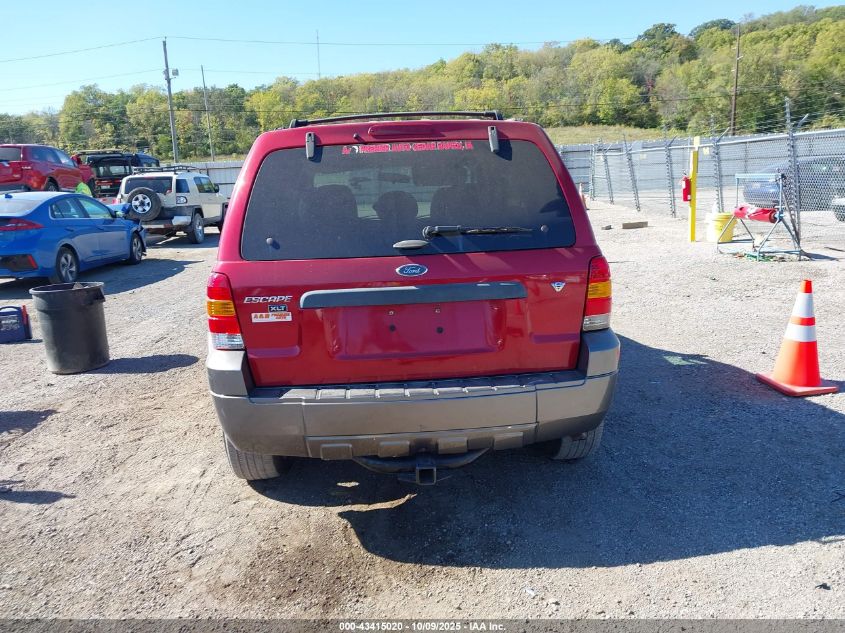 2006 Ford Escape Xlt/Xlt Sport VIN: 1FMYU03106KA37554 Lot: 43415020