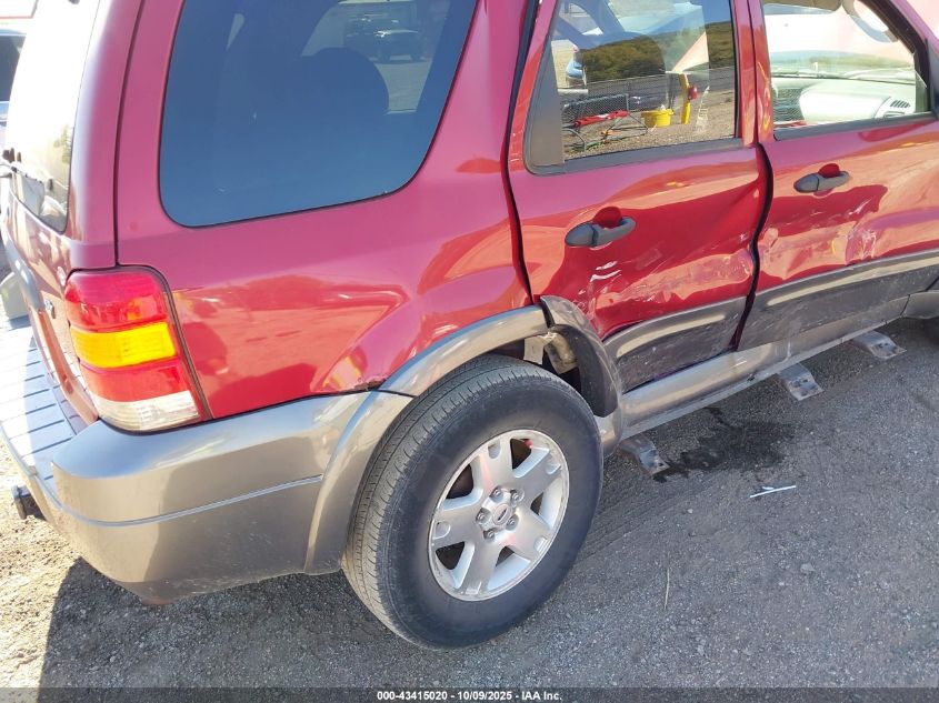 2006 Ford Escape Xlt/Xlt Sport VIN: 1FMYU03106KA37554 Lot: 43415020