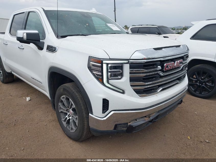 2025 GMC Sierra 1500 4Wd Short Box Slt VIN: 1GTUUDED4SZ132864 Lot: 43415026