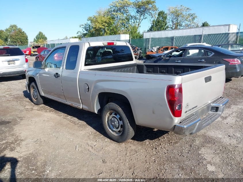 2008 Chevrolet Colorado Work Truck VIN: 1GCCS199088107805 Lot: 43415029