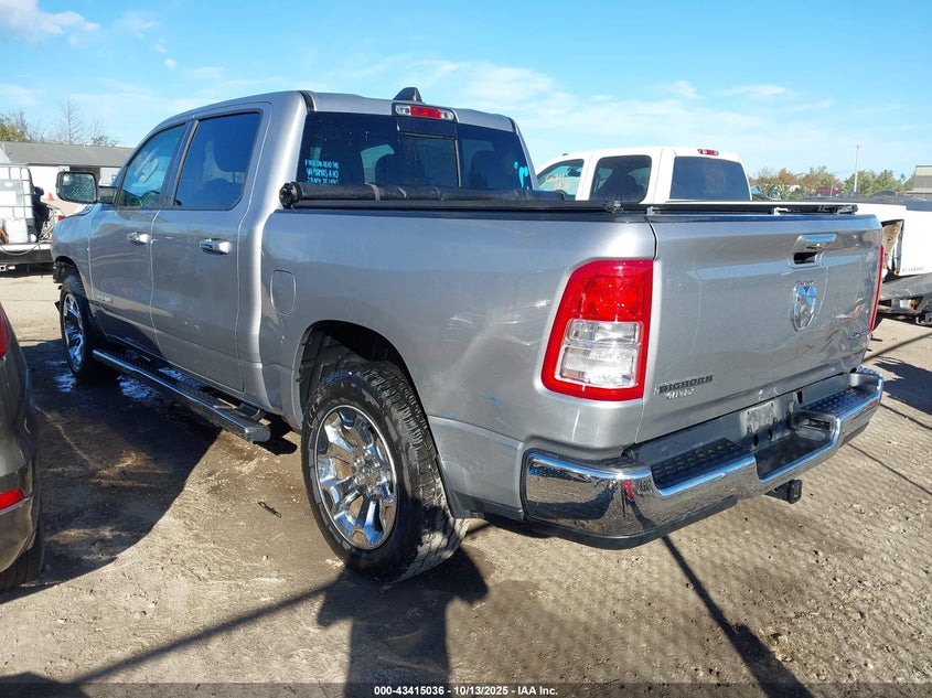 2019 RAM 1500 BIG HORN/LONE STAR  4X4 5'7 BOX 1C6RRFFG3KN704081